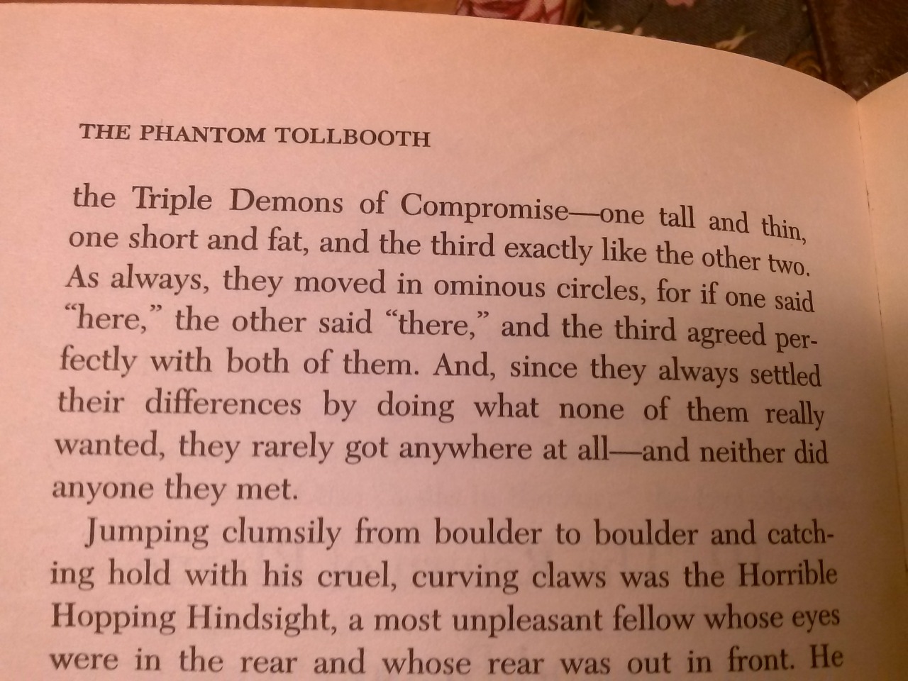 … they moved in ominous circles, for if one said “here.” the other said “there,” and the third agreed perfectly with both of them. And, since they always settled their differences by doing what none of them really wanted, they rarely got anywhere at...