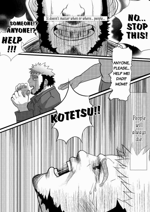 tratania:  This whole time, Kotetsu never wore a shirt? (Not complaining though ;)