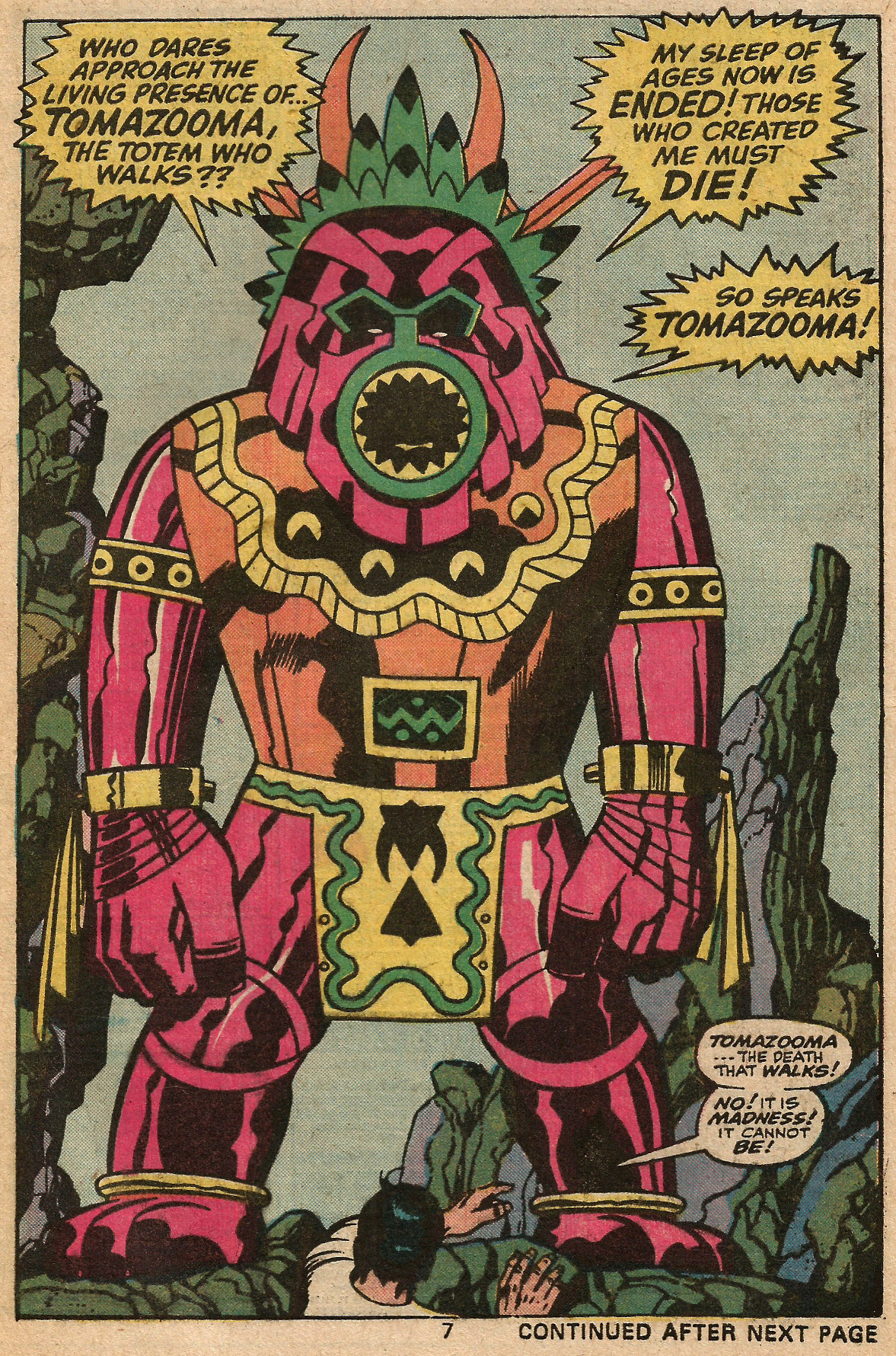 Splash page by Jack Kirby, from Marvel&rsquo;s Greatest Comics starring The Fantastic