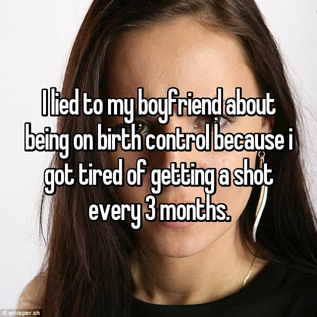 People reveal why they lied about using contraceptives