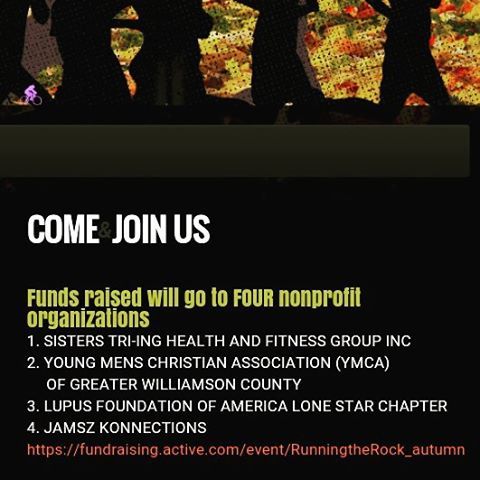 Register at runningtherock.org and Save $5 on each registration with DISCOUNT CODE: SPOOKY5