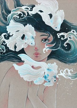 lohrien:    Illustrations by Victoria Rivero   