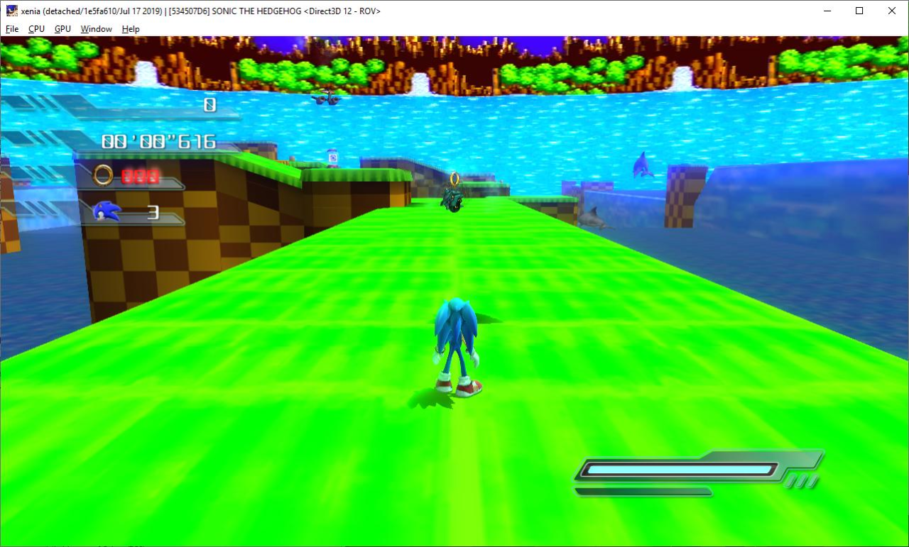 Sonic 1 Green Hill Textures (16-Bit) [Sonic Generations 3DS] [Mods]