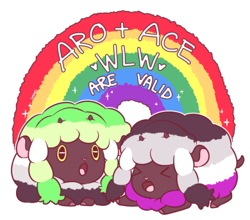 smnius: Ace/Aro WLW (WooLooWoos) are valid (addition to this post)