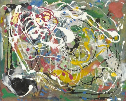 Spring, Hans Hofmann, 1944-45 (dated on reverse 1940), MoMA: Painting and SculptureGift of Mr. and M
