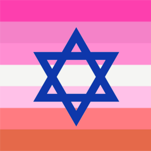 strawbearyhoney:jewish pride flags!