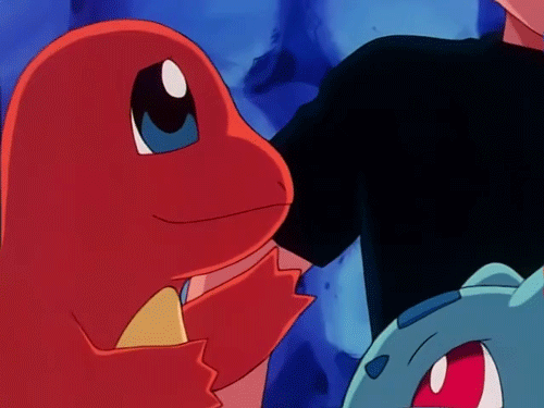 ecuadatruth:  destinydeoxys:  one of the most adorable moments in pokemon  son ash had a fucking squad!   I loved this moment!
