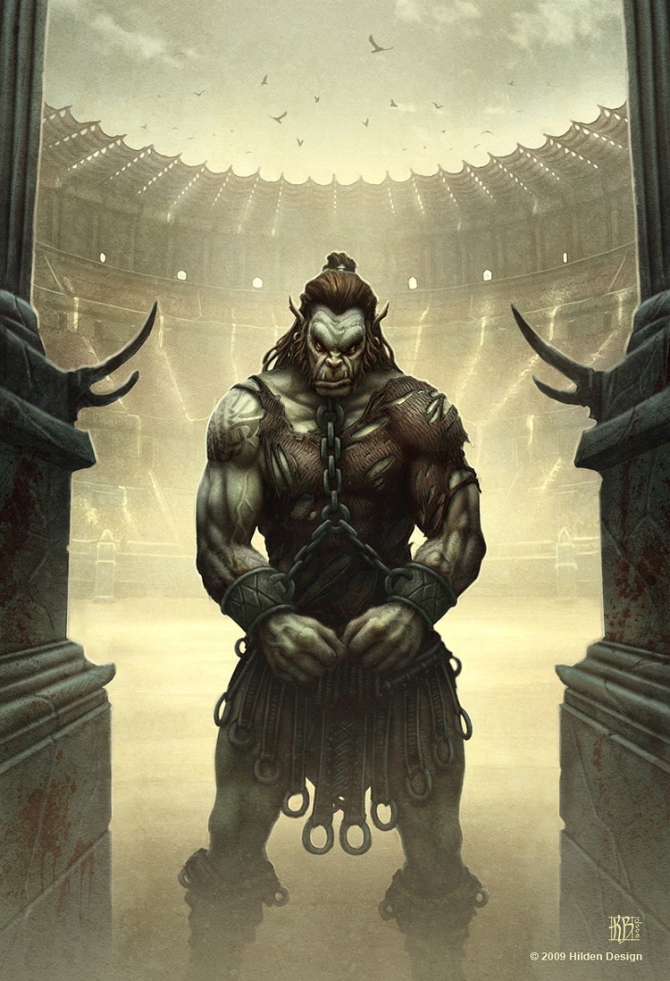 fallen-fighter-:  Orc  Orcs are aggressive, callous, and domineering. Bullies by