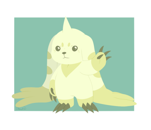 frolis-maneuver: coupla refs for a terriermon oc! her name’s athena!