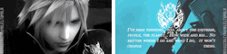 bekascrazyrambles:  final fantasy: character quotes ♔ final fantasy vii