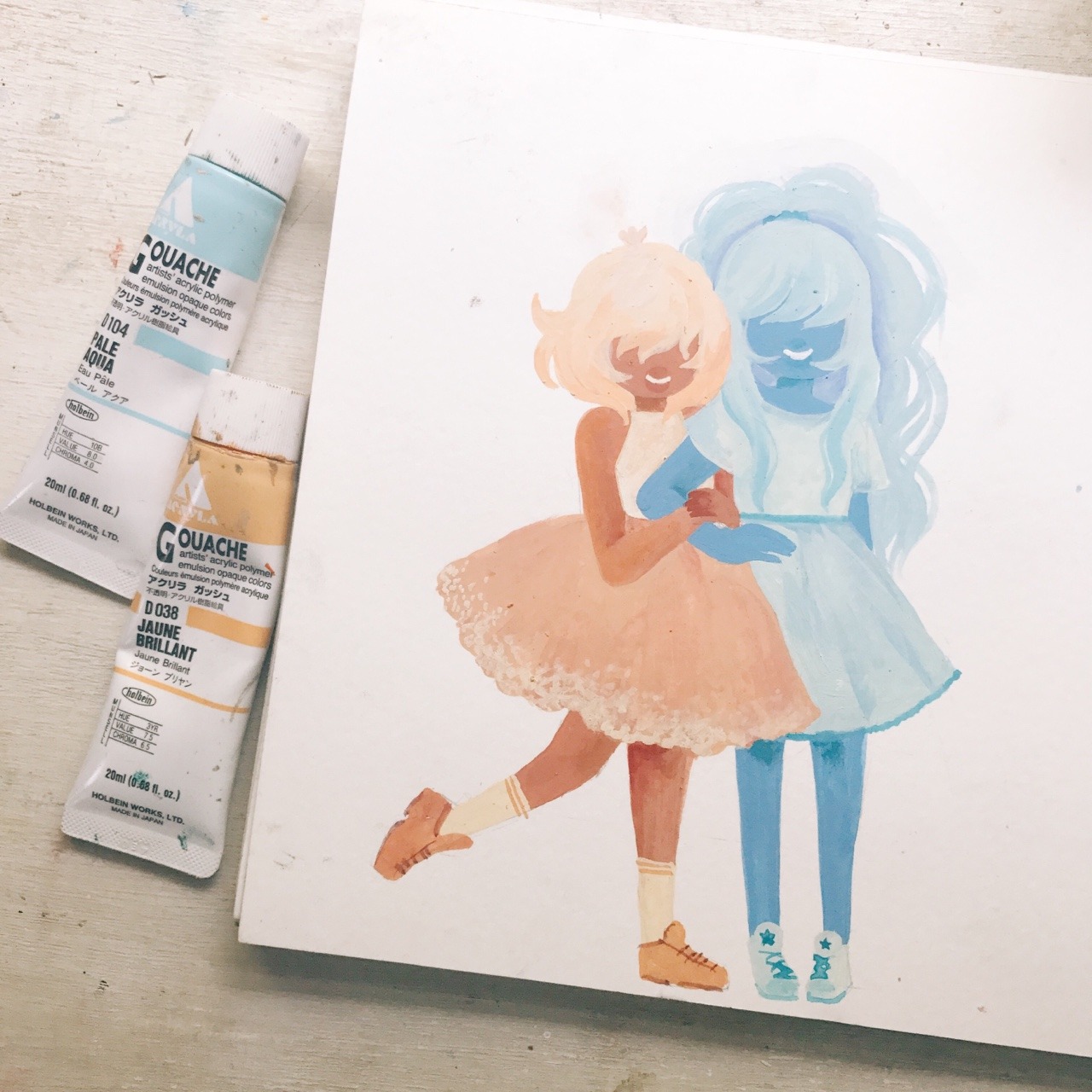 pinwheelbunny:Sapphires. I’d like to think they’d have a happy big/little sister