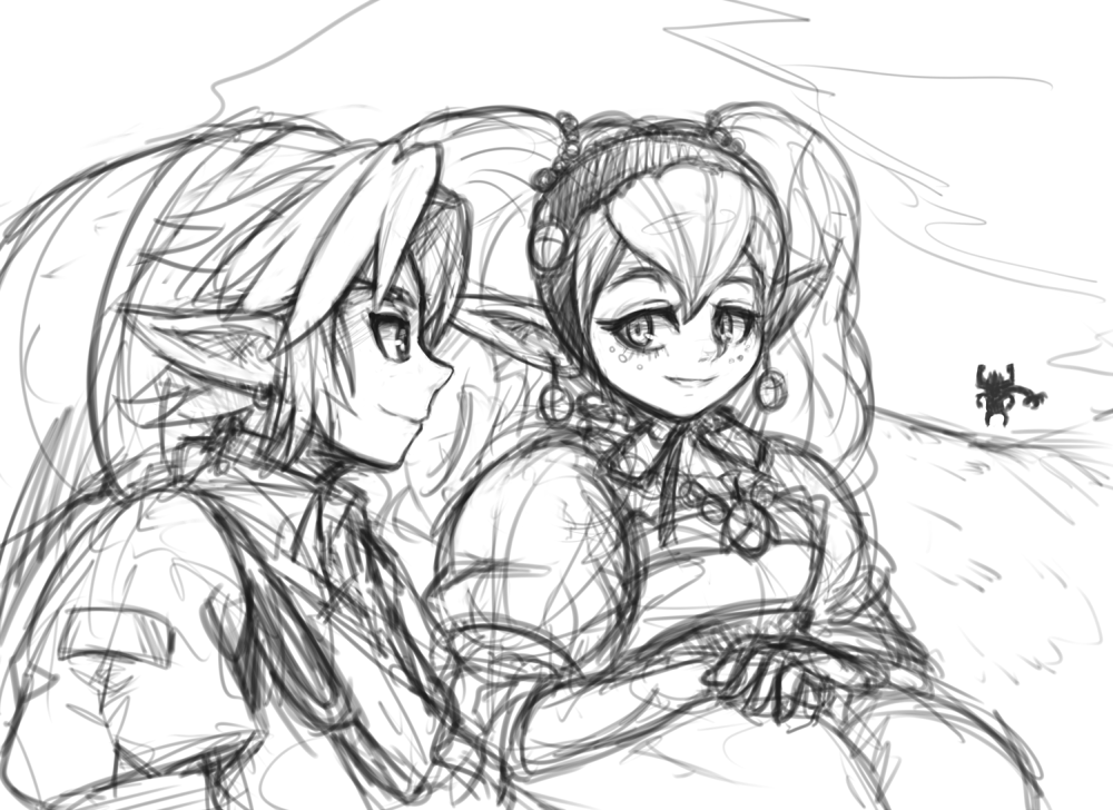spectorumato:Midna Doodles [Old Drawings]  Midna~ &lt;3 &lt;3 &lt;3