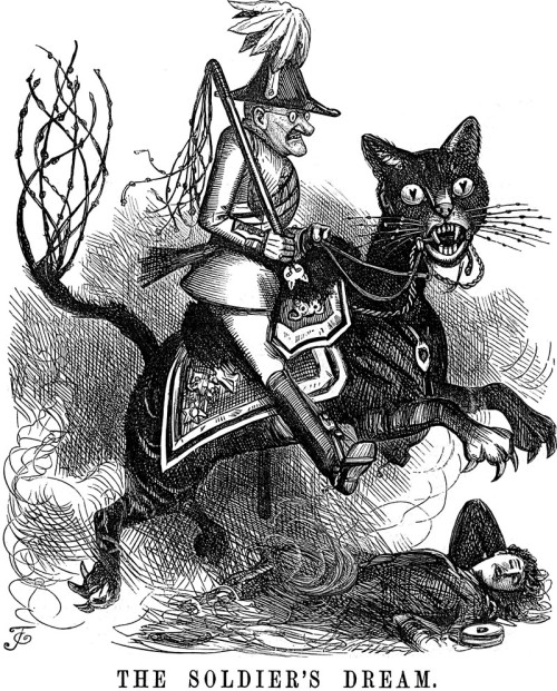 danskjavlarna:From Fun magazine, 1879.  This should also be of interest: How to Be Your Own Cat.