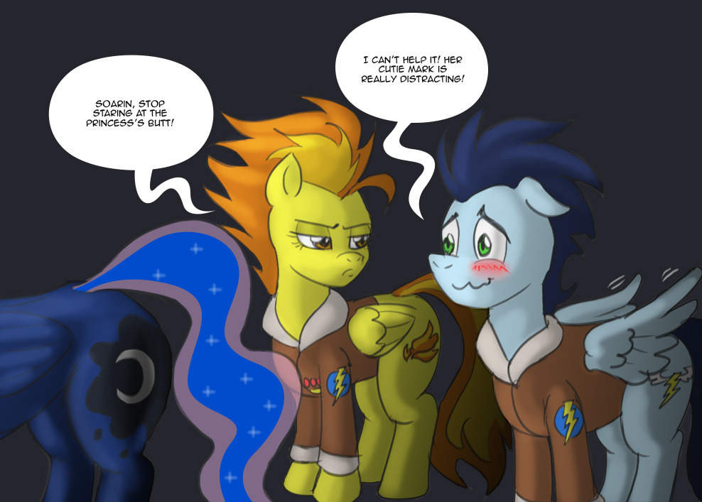 vixyhoovesmod:  askdooddale:  I try to run a SFW blog BUTT… XD  poor Soarin baby