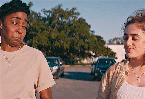 RACHEL SENNOTT AND AYO EDEBIRI Bottoms (2023) Dir. Emma Seligman