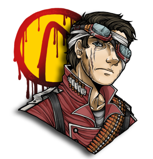 Birthday present for my friend and coworker David xD Borderlands ftw yo.