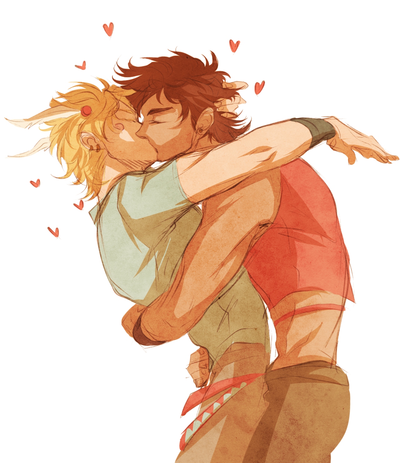 last-heroine:  caejose doodles which just happened to cross dates with josephs birthday