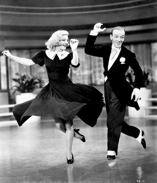 ohrobbybaby: Ginger Rogers and Fred Astaire performing “Pick Yourself Up” in Swing Time 