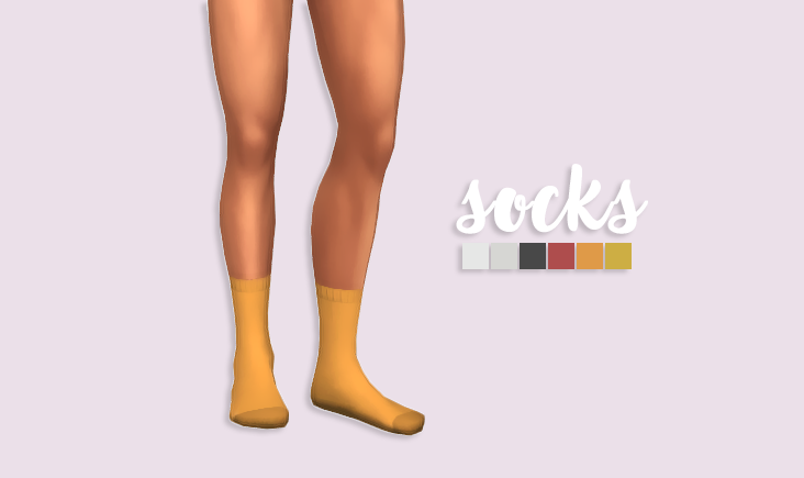 kumikya✨ — i made some mid-calf socks because i want some