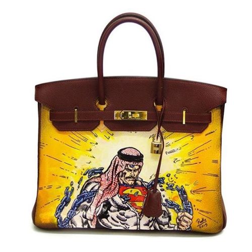I love this Hermes Birkin I painted! For more Amazing Artworks check out our website : WWW.YEARZEROL