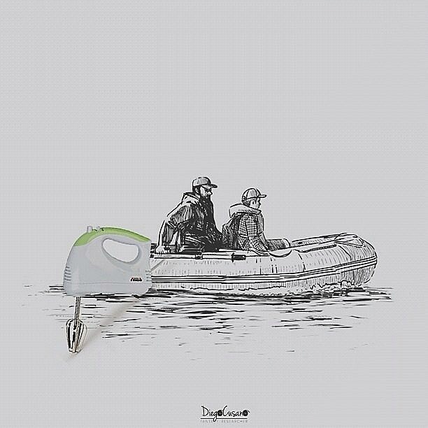crossconnectmag:    Food and Everyday Objects Turned into Whimsical Illustrations