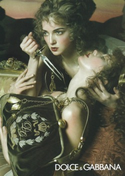 jinxproof:Dolce &amp; Gabbana F/W 2006ph. Steven Meisel