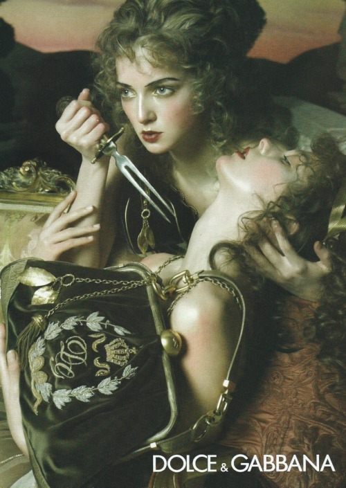 jinxproof:Dolce &amp; Gabbana F/W 2006 ph. Steven Meisel