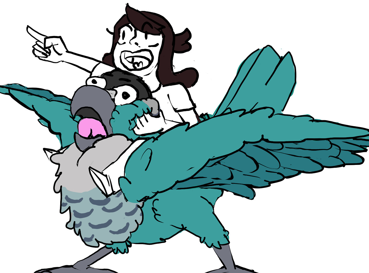 Jaiden animation's bird ari