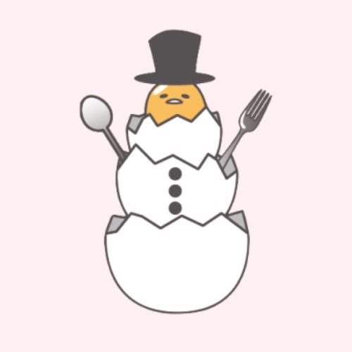 pastel-blaster: Gudetama christmas ❄️