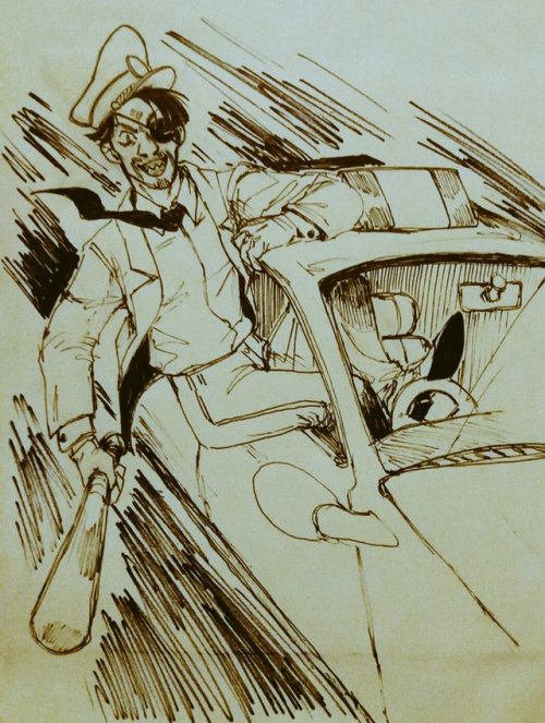 Twitter had a Majima everywhere inktober prompt (that I’m still continuing to do)Part 1