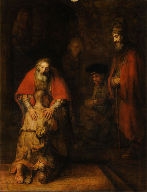 Return of the Prodigal Son, Rembrandt, ca. 1668