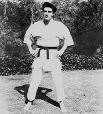 takingcare-of-business:  Elvis and karate, one of his favourite hobbies.
