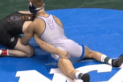 wrestleman199:  😈 taking your opponents singlet off isn’t a part of wrestling