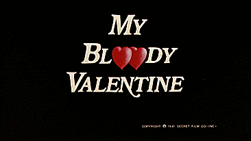 thewraithrisingfilmscenes:  My Bloody Valentine (1981)  Dir. George Mihalka Rotten Tomatoes: 50%IMDb: A decades-old folk tale surrounding a deranged murderer killing those who celebrate Valentine’s Day turns out to be true to legend when a group defies