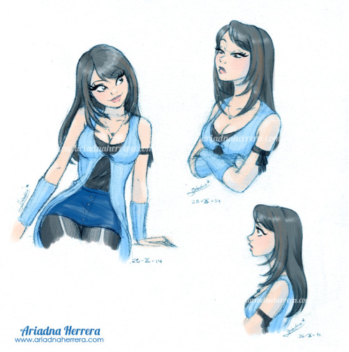 ariartna:Some face expressions of my favourite character ever, Rinoa Heartilly!Blog / Port