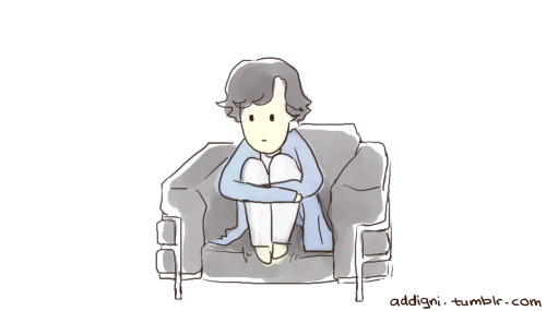 addigni:Sherlock living alone in 221b post-John’s engagement be likesmollTM