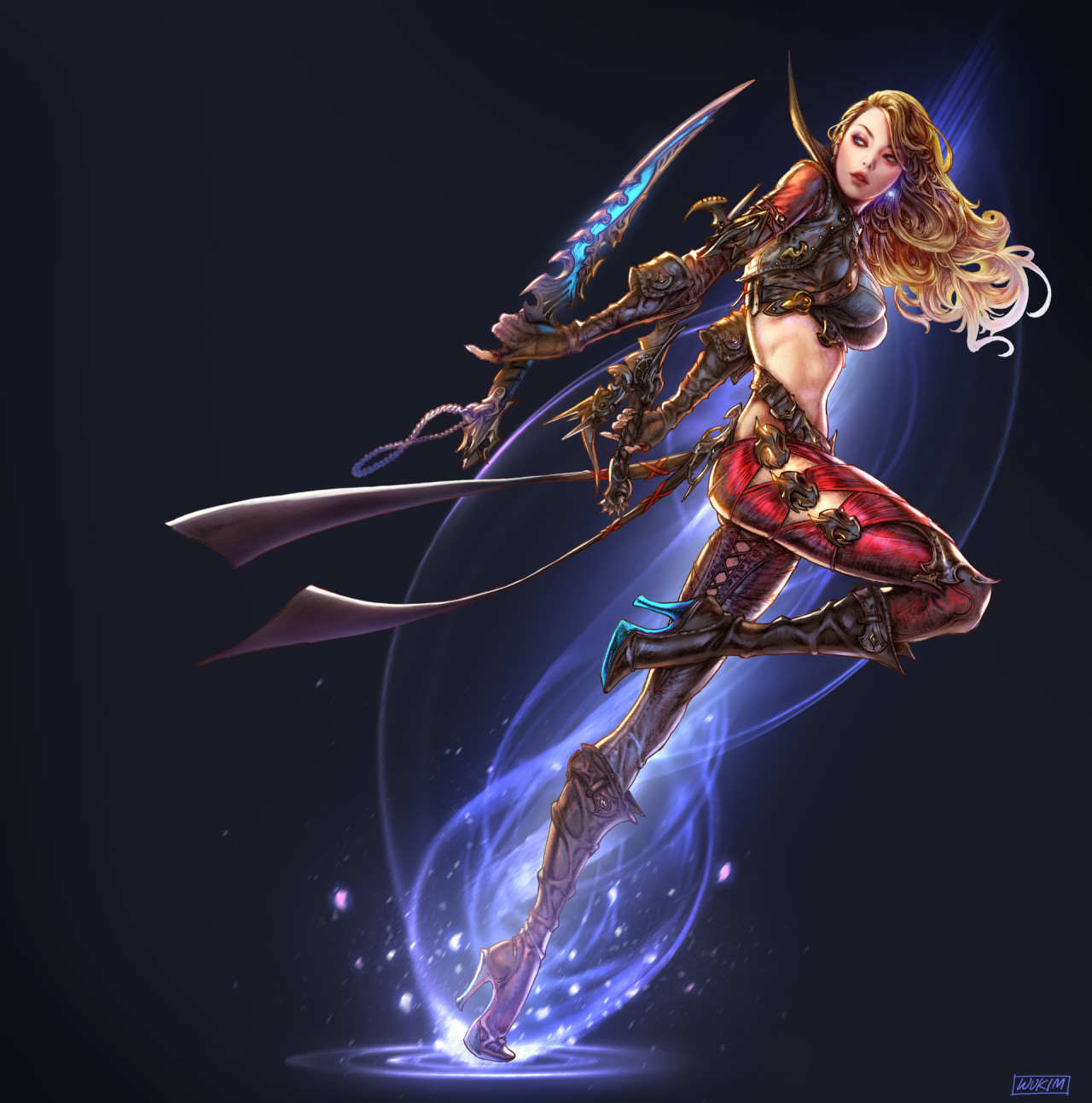 art-of-cg-girls:  Tempest by Wu Kim