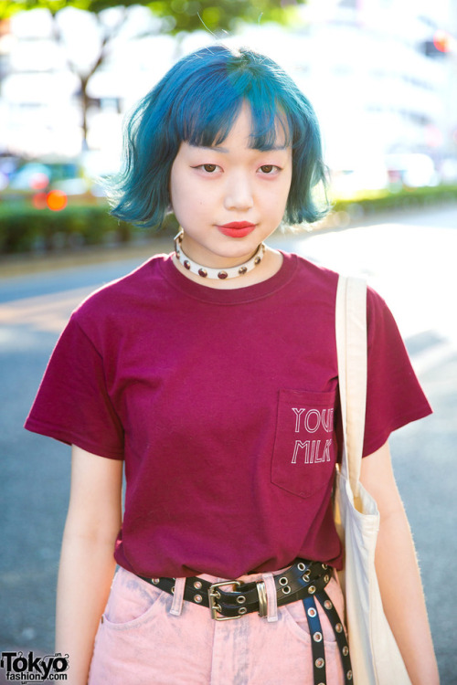 tokyo-fashion - 18-year-old Japanese fashion student Hikari in...