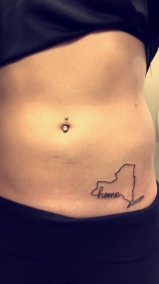 tattoos-org:  New York is forever homeClick