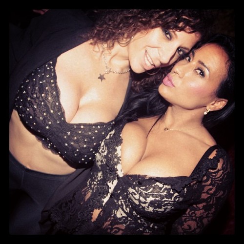 XXX sarajayxxx:  Me & @beccadiamondxx @greenhousenyc photo