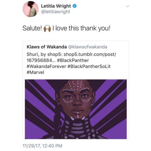 shop5:klawsofwakanda:@shop5, you’ve been noticed!Well this just made my whole month