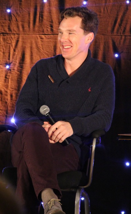 alipeeps: Am still working my way through my many *many* photos from Benedict’s talk at the El