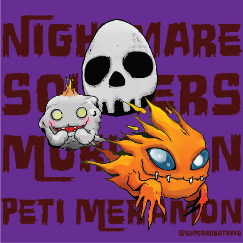 I hatched the Nightmare Soliders eggs on my digimon pendulum.Please check out the other LineageAngew