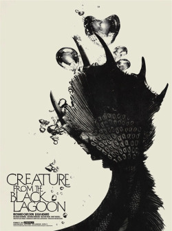 thepostermovement:  Creature from the Black