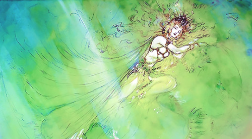 luxeor:Yoshitaka Amano Art from Final Fantasy V