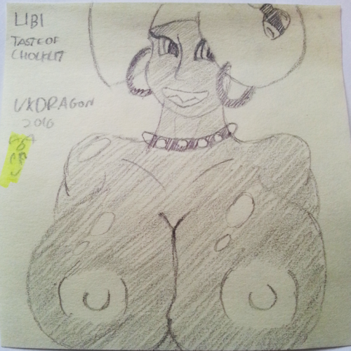 uxxxdragonart:  Got bored at work, had a variety of office based stationary around me…It’s time for a brand new segment with an over-the-top name called… UXDRAGON’S POST-IT NOTE SKETCHES Thought I’d sketch a few OCs belonging to both friends