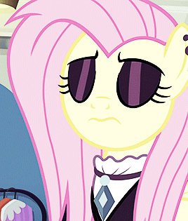 amdots:Goth Fluttershy in ‘Fake It Till You Make It’