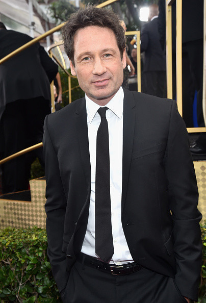 David Duchovny at the 2015 Golden Globes.