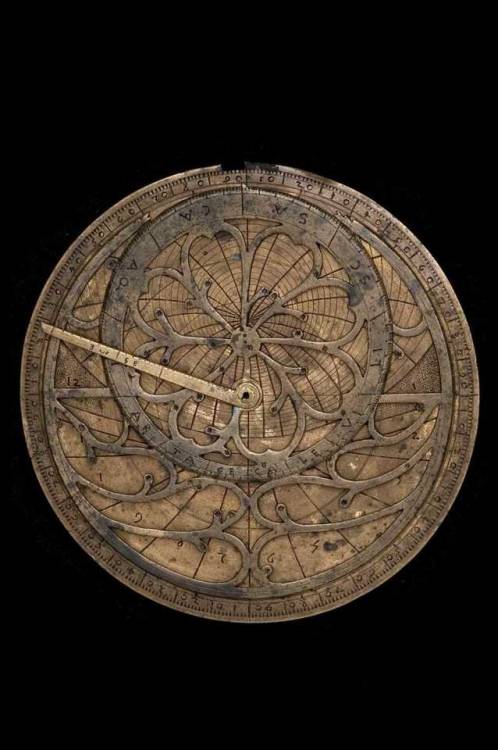 artemisdreaming:Astrolabe and Astrological Volvelle, Italian, Later 15th CenturyPlace Created:Italy 
