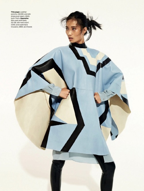 LEAF ZHANG – ELLE UK NOVEMBER 2014 – MARK PILLAIOctober 2014             ‘THE PRINT REVOLUTION’ Phot